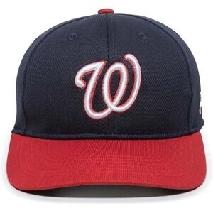 MLB Baseball Cap Washington Nationals Colorblock Adjustable Adult Performance‎